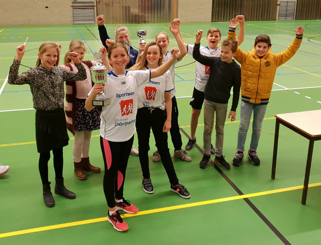Geslaagd SchoolBadmintonToernooi