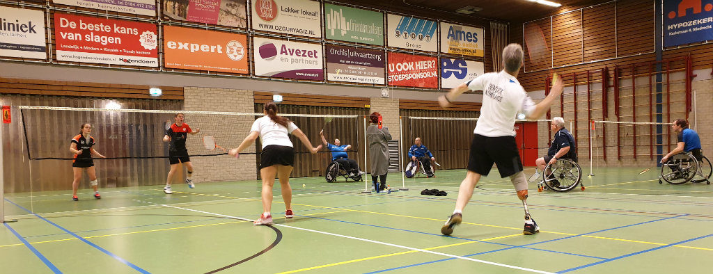 Para-Badminton toernooi Sliedrecht