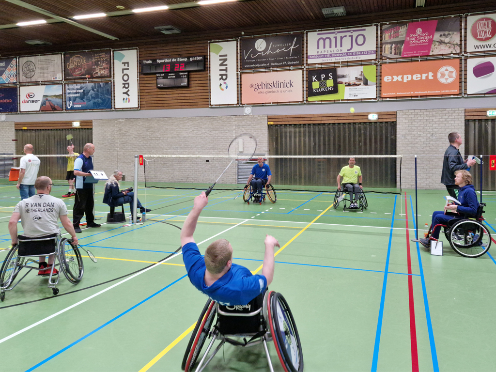 Uitslagen en foto's Para-Badminton Toernooi 2023